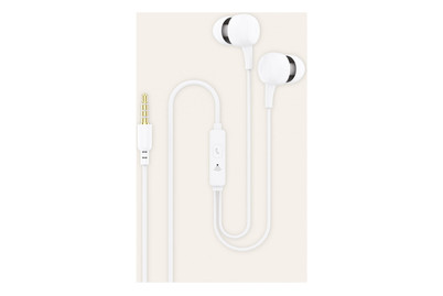 Image of Ksix Ergonomische Kopfhörer weiss bei JUMBO