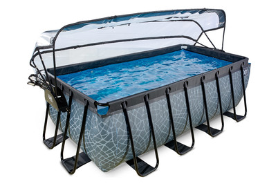 Image of Exit Frame Pool 4x2x1.22m, Grau bei JUMBO
