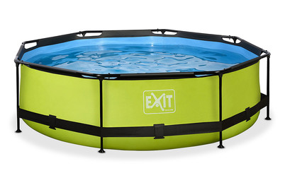 Image of Exit Frame Pool ø300x76cm, Lime bei JUMBO