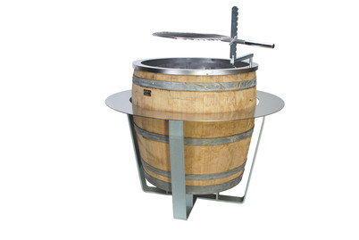 Image of Grill- und Feuerstelle Barrique, Ø 100 cm bei JUMBO