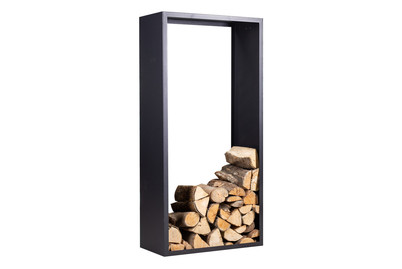 Image of Kaminholzregal Nova 150 A, Stahl, Anthrazit bei JUMBO