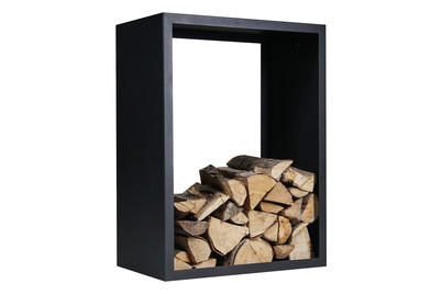 Image of Kaminholzregal Nova 80 A, Stahl, Anthrazit, 80x60x35 cm bei JUMBO