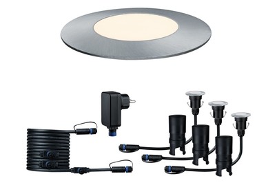 Image of Paulmann Plug&Shine Bodenlampe Outdoor Plug & Shine Floor Mini Set