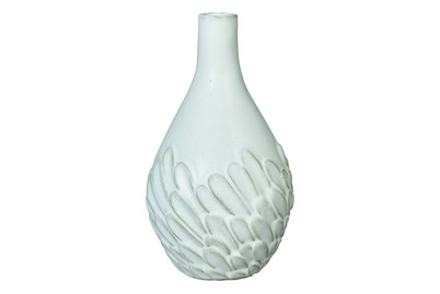 Image of Keramikvase weiss ØxH 10.3x18.3 cm bei JUMBO