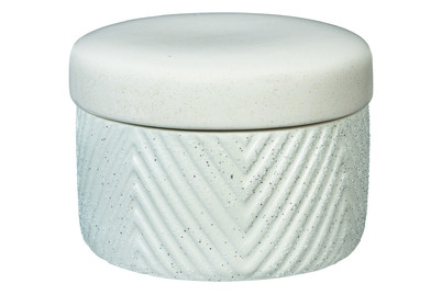 Image of Keramikdose h'grau ØxH 12.2x9.3 cm bei JUMBO