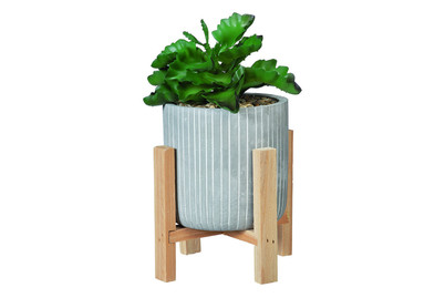 Image of Künstl. Pflanze im Topf auf Gestell bei JUMBO