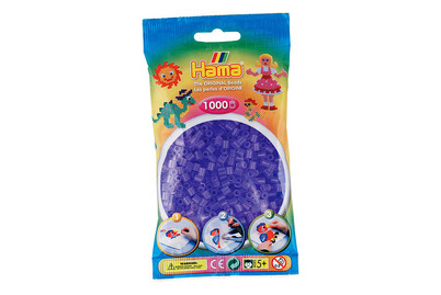 Image of Hama Bügelperlen Midi transparent flieder bei JUMBO