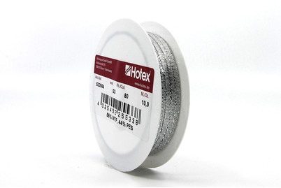 Image of Lurexband, grau & silber bei JUMBO