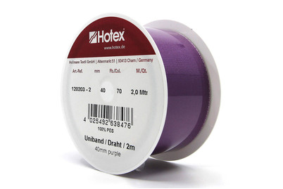 Image of Uniband mit Draht, purple bei JUMBO