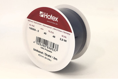 Image of Uniband mit Draht, dunkelblau bei JUMBO