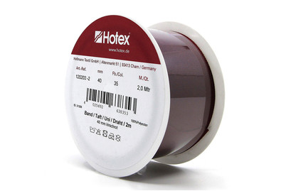 Image of Uniband mit Draht, kirschrot bei JUMBO