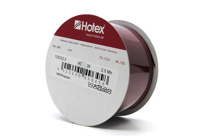 Image of Chiffonband mit Draht, weinrot bei JUMBO