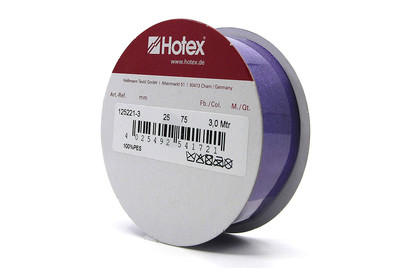 Image of Chiffonband mit Draht, lila bei JUMBO