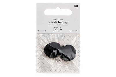 Image of Pompons, schwarz bei JUMBO