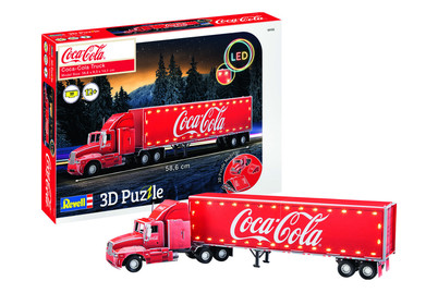 Image of Revell 3D-Puzzle Coca Cola Truck LED
