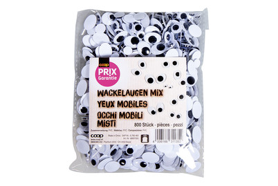 Image of Wackelaugen, sortiert, 800Stk bei JUMBO