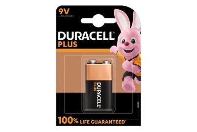 Image of Duracell Batterie Plus 9V/6Lr61 1 Stück bei JUMBO