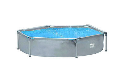 Image of Happy People Steel Pool Ø 240x51cm, grau bei JUMBO