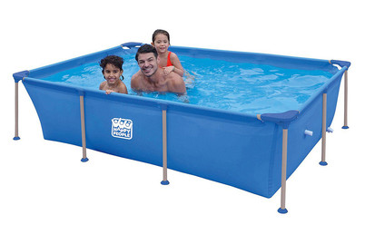 Image of Happy People Steel Pool 258x179x66cm bei JUMBO