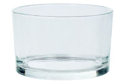 Image of Glasvase Zylinder ØxH 13x8 cm