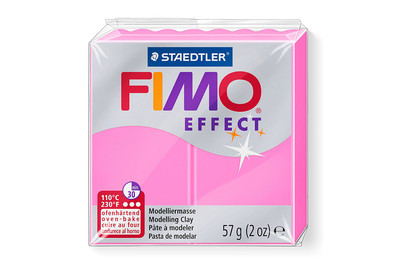 Image of Fimo soft 57g effect neon rosa bei JUMBO