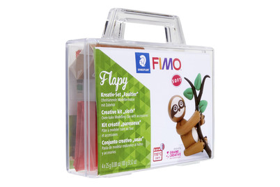 Image of Fimo soft Set im Koffer Faultier Flapy bei JUMBO