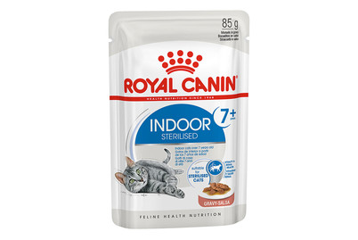 Image of Royal Canin Indoor Sterilised Nassfutter für kastrierte Wohnungskatzen. bei JUMBO