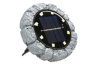 Image of Solarleuchte Disk Lights Stone bei JUMBO