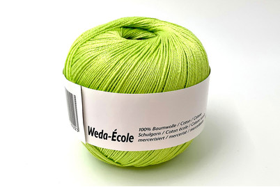 Image of Weda Ecole, Schulgarn 50g 751 kiwi, Häkelgarn, Baumwollgarn bei JUMBO