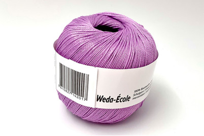 Image of Weda Ecole, Schulgarn 50g 248 lila, Häkelgarn, Baumwollgarn bei JUMBO
