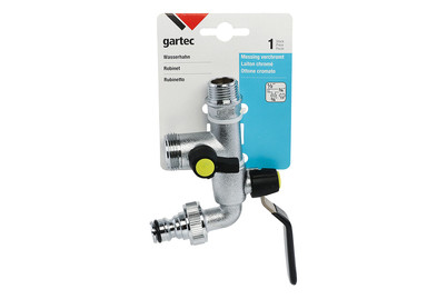 Image of Gartec 2-Weg Wasserhahn Messing bei JUMBO