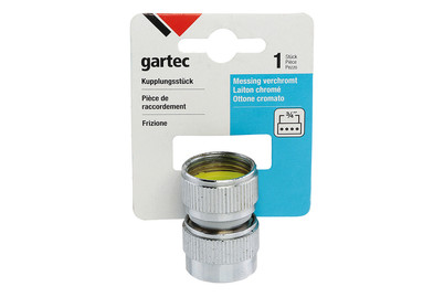 Image of Gartec Wasserhahn-Kupplung Messing IG bei JUMBO