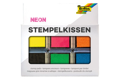 Image of Stempelkissen, Neon