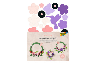 Image of Blütenkranz Bastelset bei JUMBO