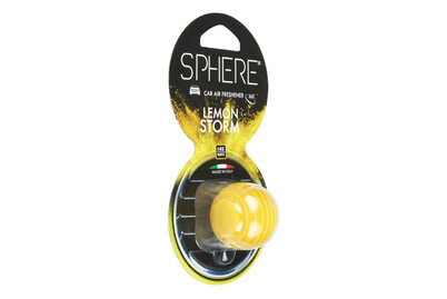 Image of Sphere Lufterfrischer Lemon Storm, gelb
