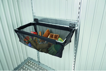 Image of Einhängesack mit Schiene für Gerätehäuser und Geräteschrank
