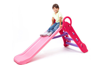 Image of 2-Höhen Wasserrutsche pink bei JUMBO