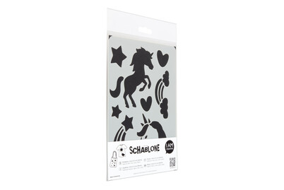 Image of Schablone Kids DIN A5, Einhörner bei JUMBO