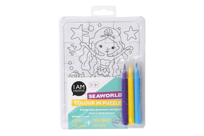 Image of Puzzle, Meerjungfrau, 3 Marker bei JUMBO
