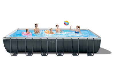 Image of Intex Rectangular Pool 732x366x132cm bei JUMBO