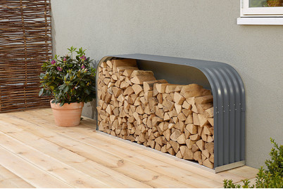 Image of Kaminholzregal Ardor anthrazit bei JUMBO