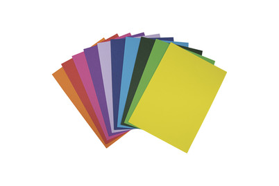 Image of Bastelkarton, farbsortiert, DIN A4 bei JUMBO