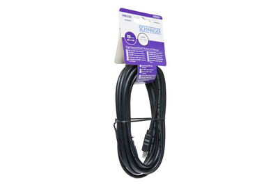 Image of Schwaiger Hdmi Kabel mit Ethernet 5m schwarz bei JUMBO