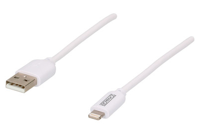 Image of Schwaiger USB-Anschlusskabel 2m Typ A - Ligthning bei JUMBO