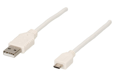 Image of Schwaiger USB-Anschlusskabel 2m TypA - Micro USB