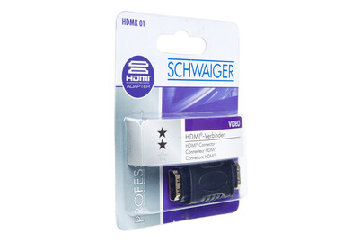 Image of Schwaiger Hdmi Adapter schwarz bei JUMBO
