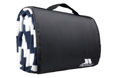 Image of Throw - Picknickdecke dunkelblau/weiss bei JUMBO