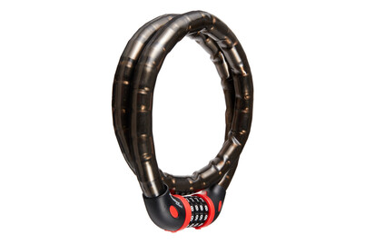 Image of Masterlock Panzerkabelschloss mit individuell einstellbarem Zahlenschloss, grau bei JUMBO