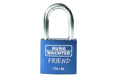 Image of Burg-Wächter Zylinder-Vorhangschloss 775 40 35 Blue SB bei JUMBO