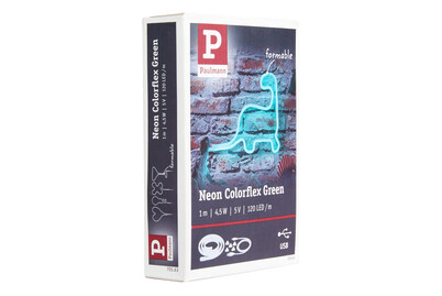 Image of Neon Colorflex USB Strip Green 1m 4.5W 5V Grün/Weiss Kunststoff bei JUMBO